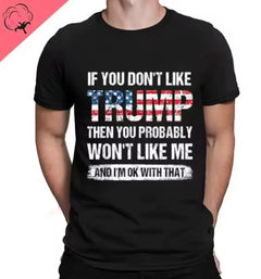 Trump - 'He Was Right' Patriotic Graphic T-Shirt