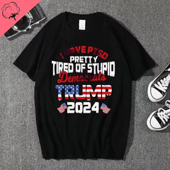 Trump - 'He Was Right' Patriotic Graphic T-Shirt