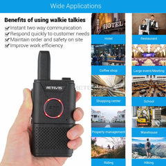 Rechargeable Walkie Talkie