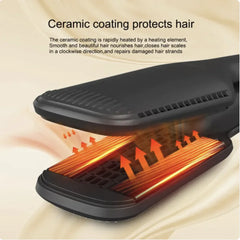 Hot Air Hair Straightener Brush for Home and Salon Styling