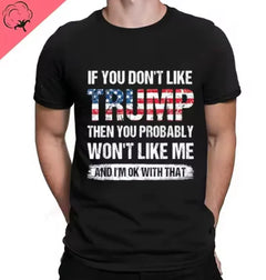 Trump - 'He Was Right' Patriotic Graphic T-Shirt