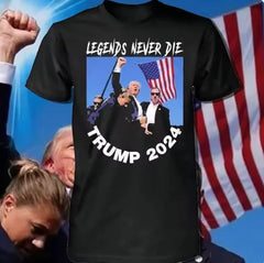 Trump - 'He Was Right' Patriotic Graphic T-Shirt