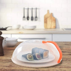 Microwave Food Cover Splash Proof Plate Cover